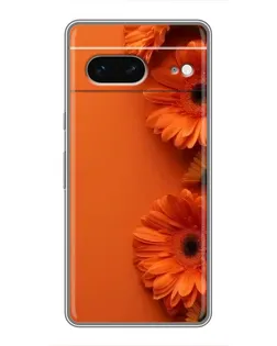 Чохол для Google Pixel 7 з картинкою «Помаранчеві гербери»