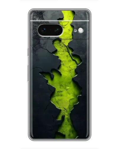 Чохол для Google Pixel 7 з картинкою «Салатовий розлом скелі»