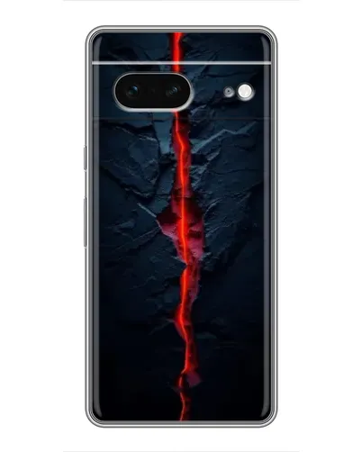Чохол для Google Pixel 7 з картинкою «Червона лавова тріщина»