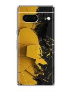 Чохол для Google Pixel 7 з картинкою «Золоті уламки геометрії»