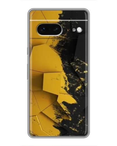 Чохол для Google Pixel 7 з картинкою «Золоті уламки геометрії»
