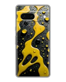 Чохол для Google Pixel 7 з картинкою «Рідке жовте золото»