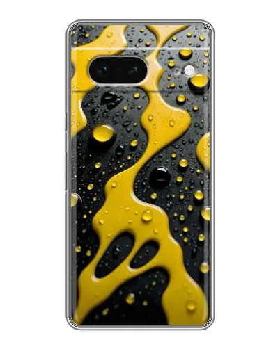 Чохол для Google Pixel 7 з картинкою «Рідке жовте золото»