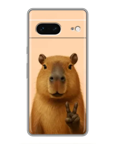 Чохол для Google Pixel 7 з картинкою «Капібара вікторія»