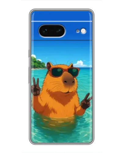 Чохол для Google Pixel 7 з картинкою «Морська капібара»