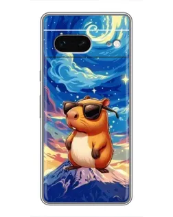 Чохол для Google Pixel 7 з картинкою «Капібара Ван Гога»