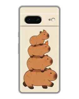 Чохол для Google Pixel 7 з картинкою «Вежа з капібар»