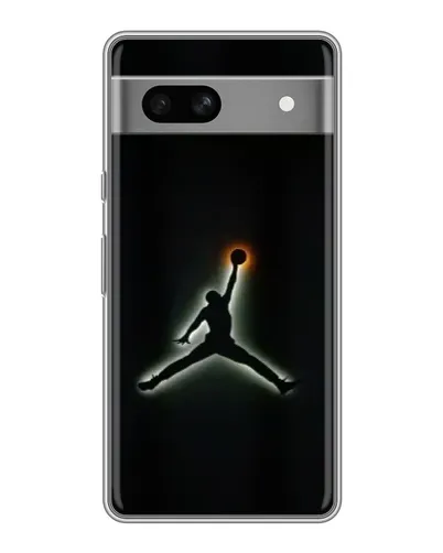 Чехол для Google Pixel 7A с картинкой «Jordan Gradient Logo»