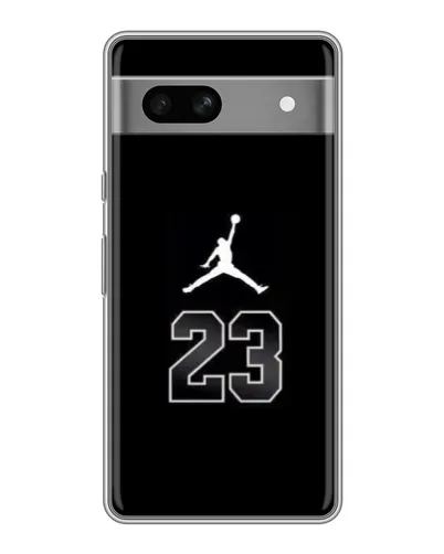 Чехол для Google Pixel 7A с картинкой «Jordan Flight 23»