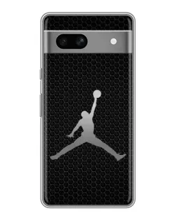 Чехол для Google Pixel 7A с картинкой «Jordan Dark Carbon»