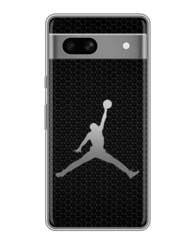 Чехол для Google Pixel 7A с картинкой «Jordan Dark Carbon»
