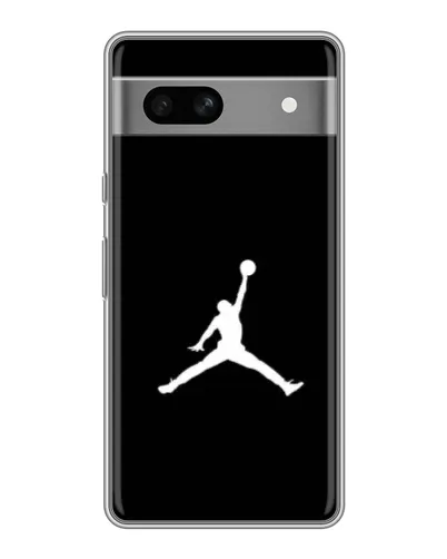 Чехол для Google Pixel 7A с картинкой «Jordan Silhouette»
