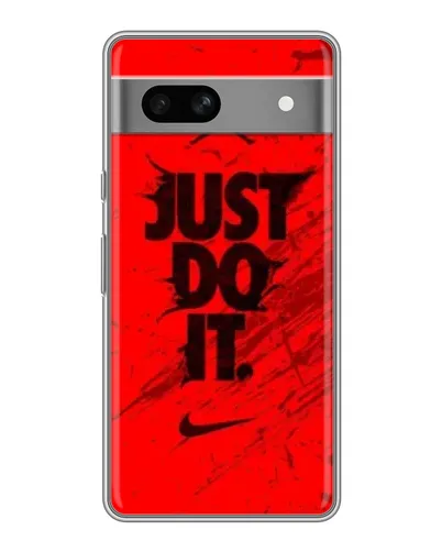 Чехол для Google Pixel 7A с картинкой «Nike Just Do It»