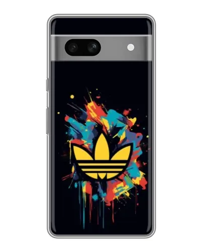Чехол для Google Pixel 7A с картинкой «Adidas Splash»