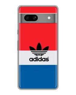 Чехол для Google Pixel 7A с картинкой «Adidas Retro Block»