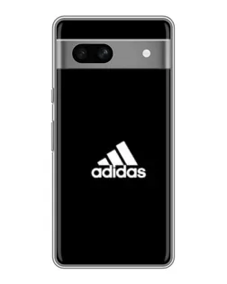 Чехол для Google Pixel 7A с картинкой «Adidas Red Style»