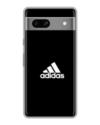 Чехол для Google Pixel 7A с картинкой «Adidas Red Style»