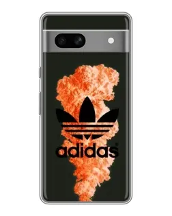 Чехол для Google Pixel 7A с картинкой «Adidas Classic White»