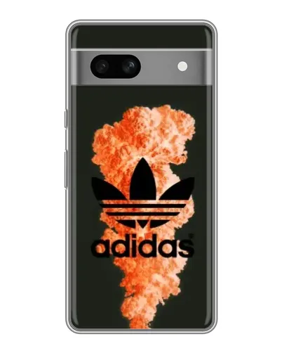 Чехол для Google Pixel 7A с картинкой «Adidas Classic White»
