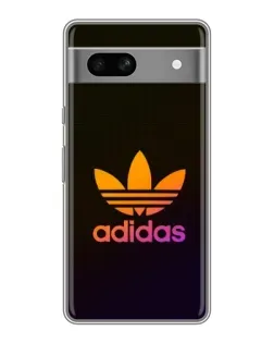 Чехол для Google Pixel 7A с картинкой «Градиент Adidas»