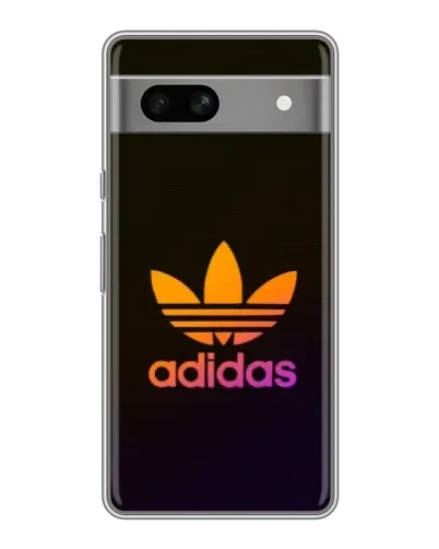 Чехол для Google Pixel 7A с картинкой «Градиент Adidas»