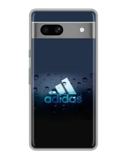 Чехол для Google Pixel 7A с картинкой «Adidas Water Drops»