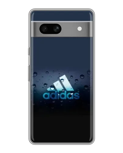 Чехол для Google Pixel 7A с картинкой «Adidas Water Drops»