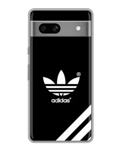 Чехол для Google Pixel 7A с картинкой «Adidas с диагональными полосами»