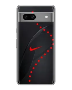 Чехол для Google Pixel 7A с картинкой «Абстрактный дизайн Nike»