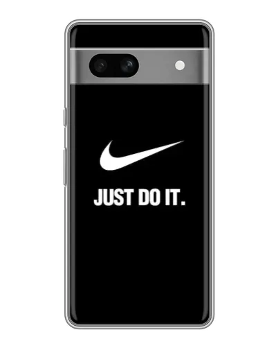 Чехол для Google Pixel 7A с картинкой «Классический принт Nike»