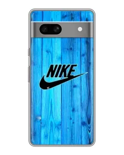 Чехол для Google Pixel 7A с картинкой «Голубое дерево Nike»