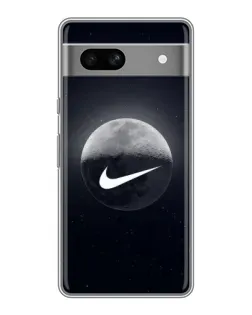 Чехол для Google Pixel 7A с картинкой «Nike в стиле граффити»