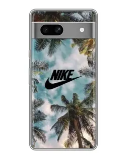 Чохол для Google Pixel 7A з картинкою «Тропічний принт Nike»