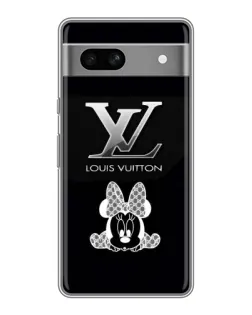 Чехол для Google Pixel 7A с картинкой «LV и Минни Маус»