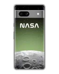 Чехол для Google Pixel 7A с картинкой «NASA — лунный градиент»