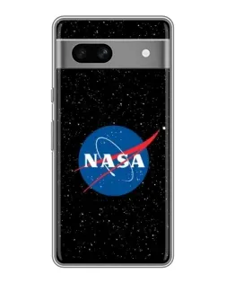 Чехол для Google Pixel 7A с картинкой «NASA — звездное небо»