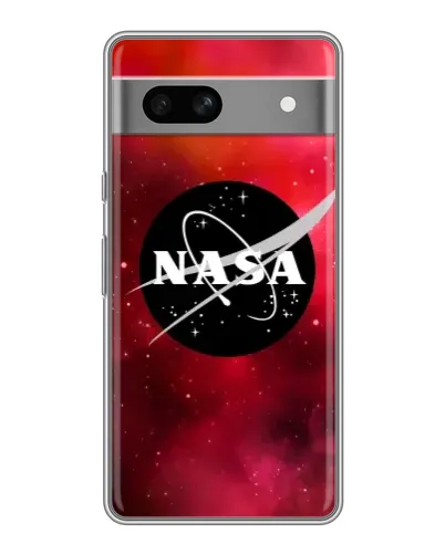 Чехол для Google Pixel 7A с картинкой «NASA — красная туманность»