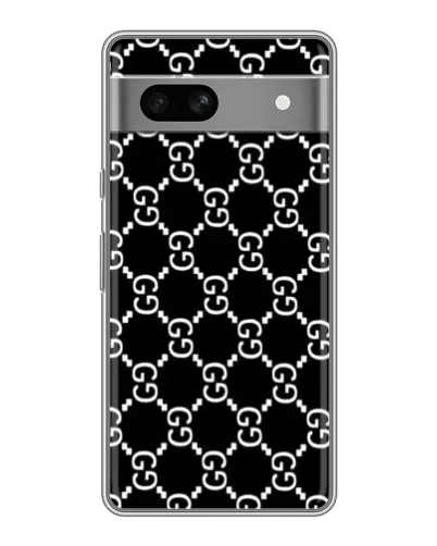 Чехол для Google Pixel 7A с картинкой «Gucci — сетчатый паттерн»