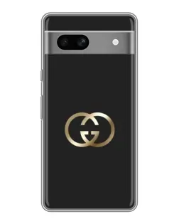 Чехол для Google Pixel 7A с картинкой «Минимализм Gucci»