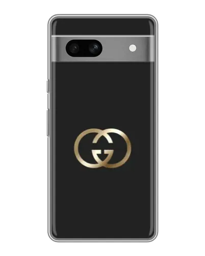 Чехол для Google Pixel 7A с картинкой «Минимализм Gucci»