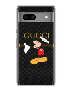 Чехол для Google Pixel 7A с картинкой «Микки Маус Gucci»