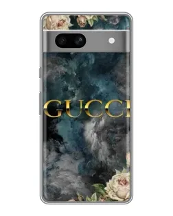Чохол для Google Pixel 7A з картинкою «Абстрактні квіти Gucci»