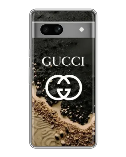 Чехол для Google Pixel 7A с картинкой «Gucci — песчаные дюны»