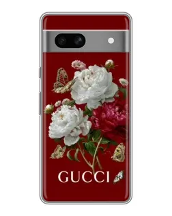 Чехол для Google Pixel 7A с картинкой «Gucci —  сад»