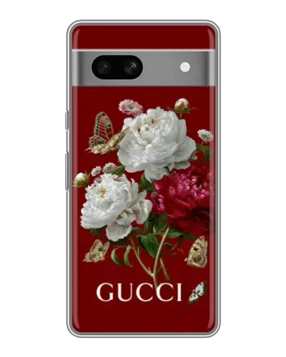 Чехол для Google Pixel 7A с картинкой «Gucci —  сад»