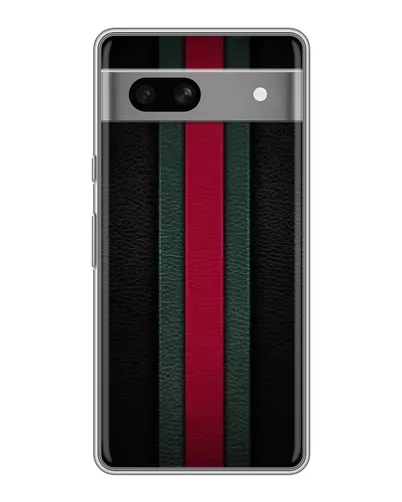 Чехол для Google Pixel 7A с картинкой «Gucci — неоновая линия»