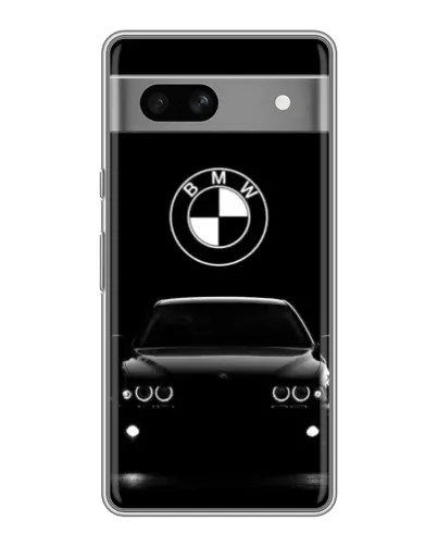 Чехол для Google Pixel 7A с картинкой «BMW — взгляд из темноты»