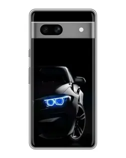 Чохол для Google Pixel 7A з картинкою «BMW — нічний погляд»