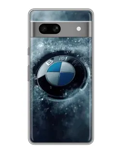 Чохол для Google Pixel 7A з картинкою «Логотип BMW — лід»