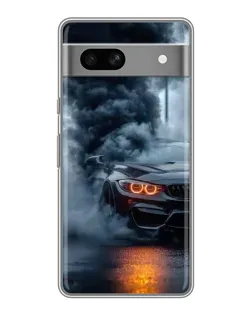Чохол для Google Pixel 7A з картинкою «BMW M-Power — абстракція»